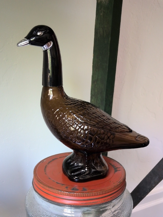 Avon Other - Vintage 1970s Avon Canada Goose Brown Glass Perfume Cologne Bottle Decanter